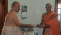 Silver Kavacham for Sri Satyavara Tirtha Mahan