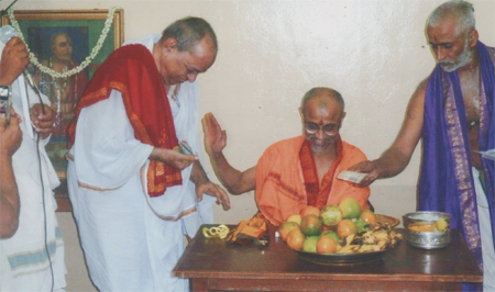 Book (# 222)release by Sri Sri 1008 Sri Vidyesha Tirtha Swamiji